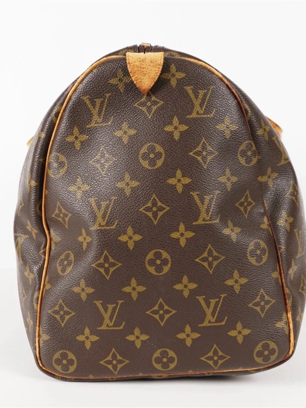 Louis Vuitton Monogram Canvas Keepall Duffel Bag in Brown/Tan, 45cm